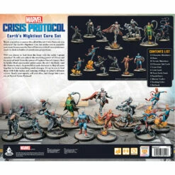 Atomic Mass Games Marvel Crisis Protocol: Earth's Mightiest Core Set (Preorder) -Table Game Shop AMGCP143EN 4