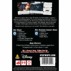 Atomic Mass Games Star Wars X-Wing 2E: TIE/sa Bomber Expansion Pack (New Arrival) -Table Game Shop AMGSWZ98EN 3