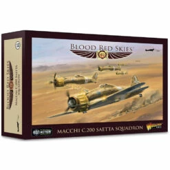Blood Red Skies: Macchi C.200 Saetta Squadron (New Arrival) 9 Blood Red Skies: Macchi C.200 Saetta Squadron (New Arrival) -Table Game Shop WLG775101004 4