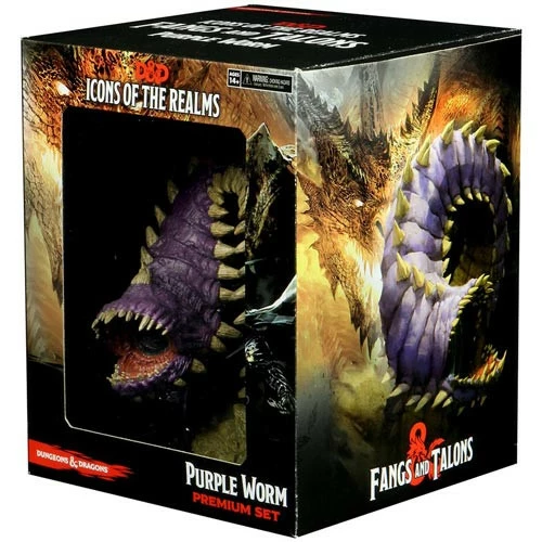 D&D Icons Of The Realms: Fangs & Talons - Purple Worm Premium Set 7 D&D Icons Of The Realms: Fangs & Talons - Purple Worm Premium Set - Image 5