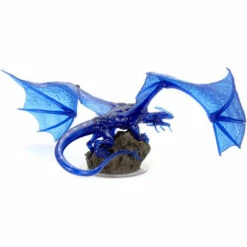 D&D Icons Of The Realm Premium Figure: Sapphire Dragon -Table Game Shop WZK96019 3