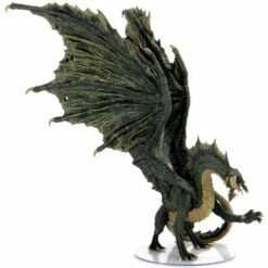 D&D Premium Painted Figure: Adult Black Dragon 10 D&D Premium Painted Figure: Adult Black Dragon -Table Game Shop WZK96021 3