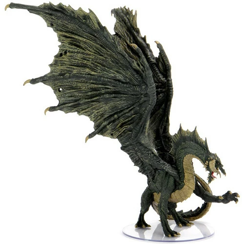 D&D Premium Painted Figure: Adult Black Dragon 5 D&D Premium Painted Figure: Adult Black Dragon - Image 3