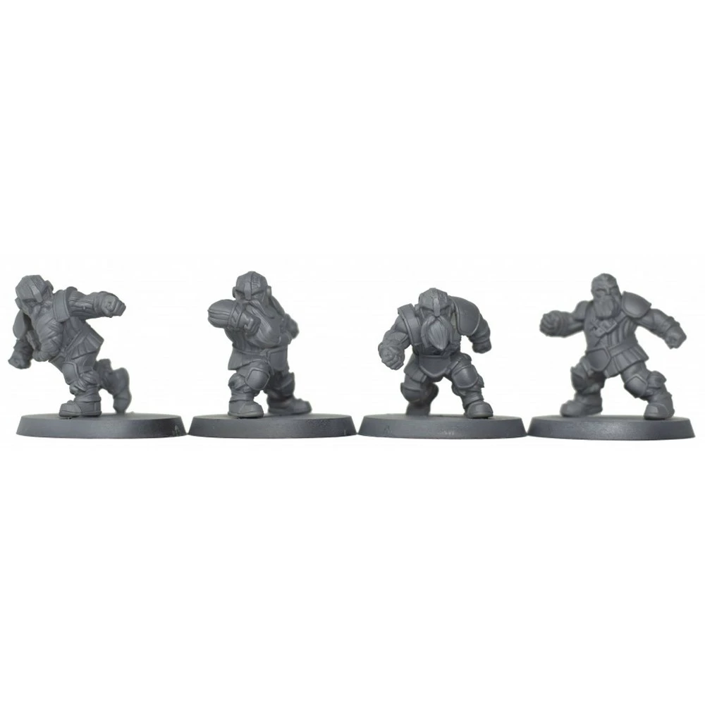 Armies & Heroes: Fantasy Football - Dwarf Team (30mm Scale) (Preorder) 6 Armies & Heroes: Fantasy Football - Dwarf Team (30mm Scale) (Preorder) - Image 4