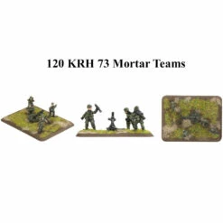 World War III: Team Yankee - 81mm & 120mm Mortar Platoons (New Arrival) -Table Game Shop bfm tfi704 3