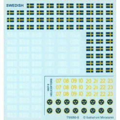 World War III: Team Yankee - Nordic Forces Decal Set (New Arrival) -Table Game Shop bfm tna950 4