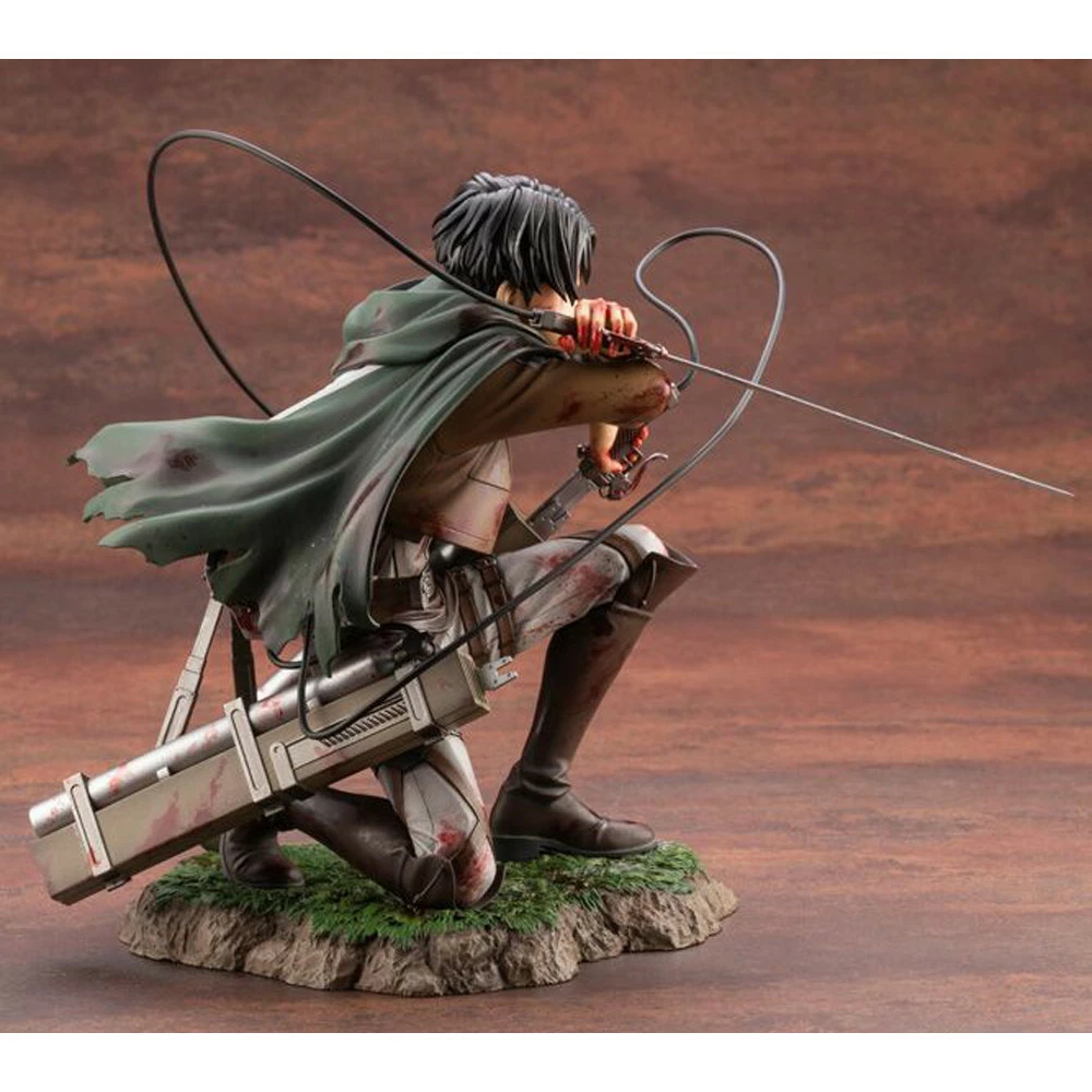 Kotobukiya ARTFX J Statue: Attack On Titan - Levi (Fortitude Version) (Clearance) 8 Kotobukiya ARTFX J Statue: Attack On Titan - Levi (Fortitude Version) (Clearance) - Image 6