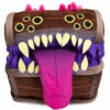 D&D Phunny Plush: Honor Among Thieves - Glow-in-the-Dark Mimic (11 Inch) -Table Game Shop kr68336