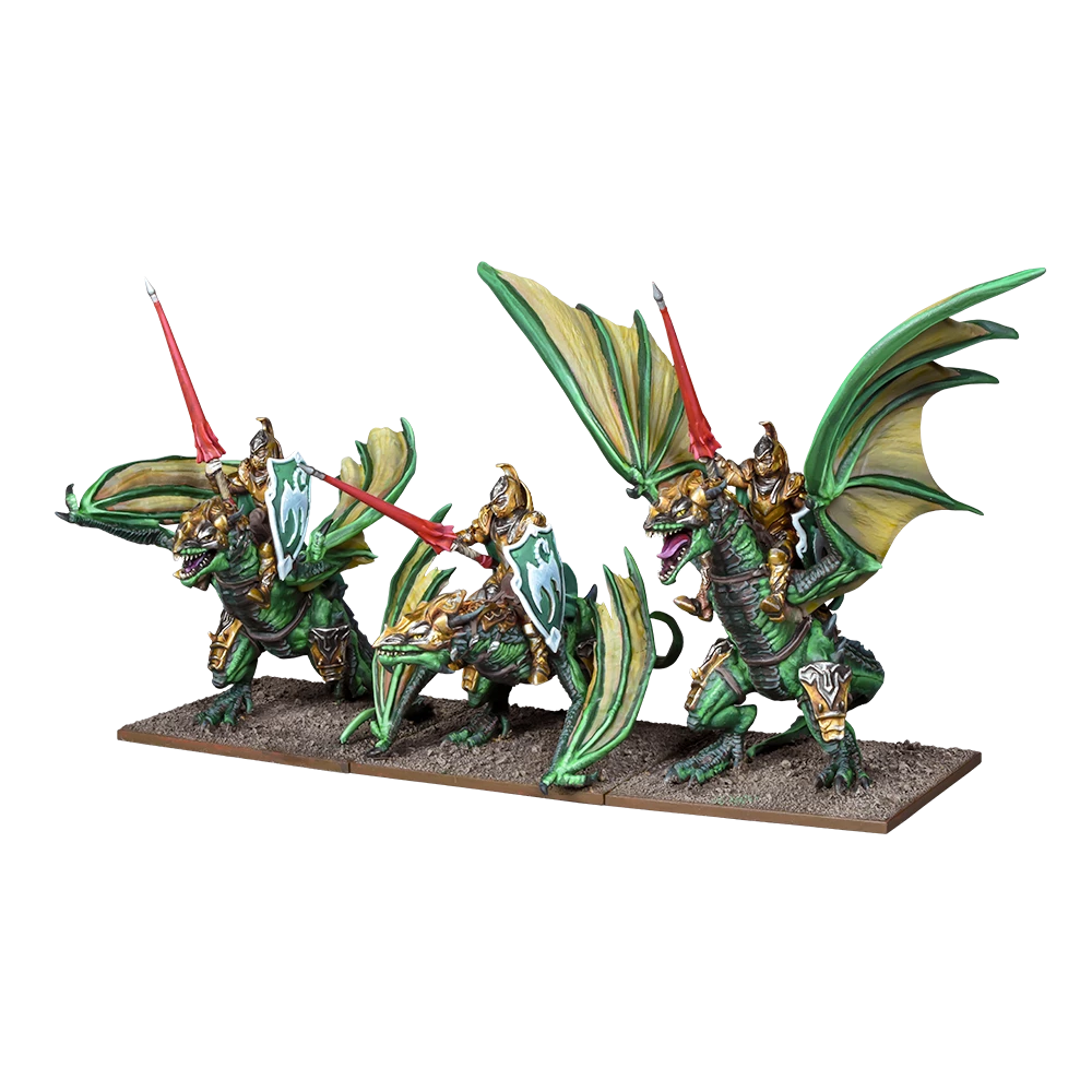 King Of War 3E: Elf Drakon Riders Regiment 3 King Of War 3E: Elf Drakon Riders Regiment