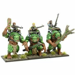 Kings Of War 3E: Halfling - Forest Troll Gunners Regiment