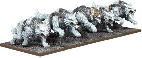 Kings Of War 3E: Tundra Wolves Troop 3 Kings Of War 3E: Tundra Wolves Troop