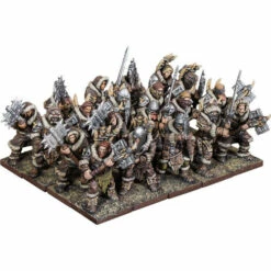 Kings Of War 3E: Northern Alliance - Clansmen Regiment With Two-Handed Weapons