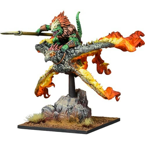 Kings Of War 3E: Salamander - Ghekkotah Skylord 3 Kings Of War 3E: Salamander - Ghekkotah Skylord