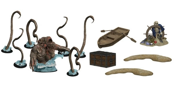 D&D Icons Of The Realms Miniatures: Monster Menagerie 3 - Kraken & Island 3 D&D Icons Of The Realms Miniatures: Monster Menagerie 3 - Kraken & Island
