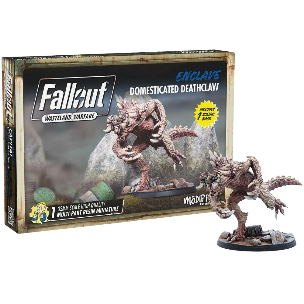 Fallout: Wasteland Warfare - Enclave - Domesticated Deathclaw (New Arrival) 4 Fallout: Wasteland Warfare - Enclave - Domesticated Deathclaw (New Arrival) - Image 2