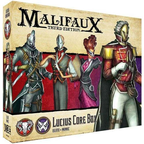Malifaux 3E: Guild/Neverborn - Lucius Core Box 3 Malifaux 3E: Guild/Neverborn - Lucius Core Box