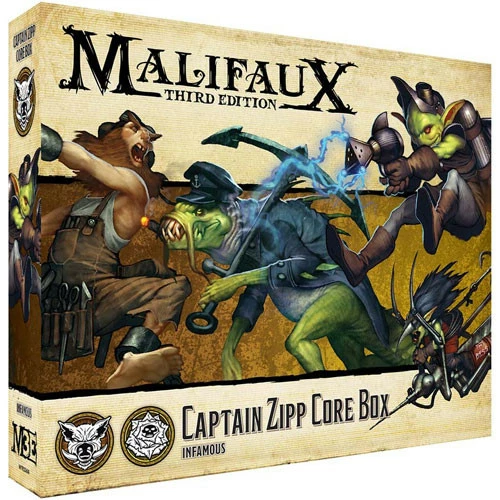 Malifaux 3E: Bayou - Captain Zipp Core Box 3 Malifaux 3E: Bayou - Captain Zipp Core Box