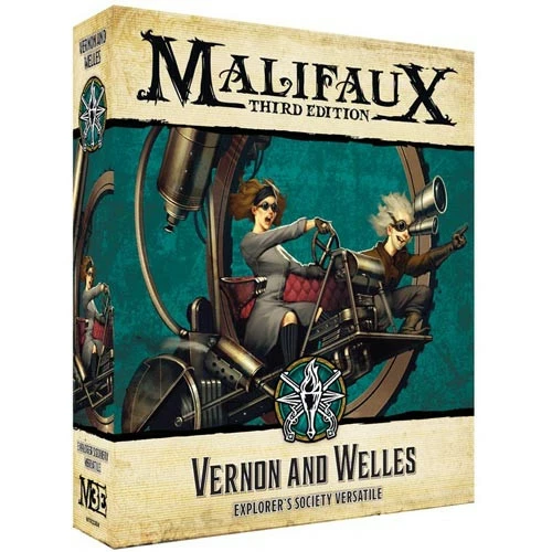 Malifaux 3E: Explorers Society - Vernon & Welles 5 Malifaux 3E: Explorers Society - Vernon & Welles -Table Game Shop wyr23814 1