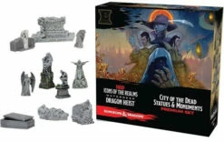 D&D Icons Of The Realms Miniatures: Waterdeep Dragon Heist - City Of The Dead Statues & Monuments