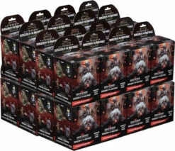 D&D Icons Of The Realms Miniatures: Waterdeep Dungeon Of The Mad Mage - Booster Case (32)