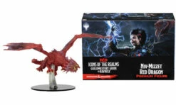 D&D Icons Of The Realms Miniatures: Guildmasters' Guide To Ravnica - Niv-Mizzet, Izzet Guildmaster Premium Figure