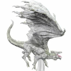 D&D Premium Painted Figure: Adult White Dragon 10 D&D Premium Painted Figure: Adult White Dragon -Table Game Shop wzk96020 3 1