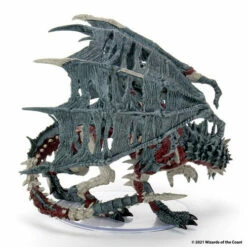 D&D Icons Of The Realms Miniatures: Boneyard - Adult Green Dracolich Premium Figure -Table Game Shop wzk96039 3