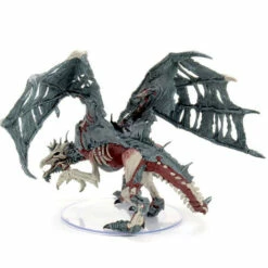 D&D Icons Of The Realms Miniatures: Boneyard - Adult Green Dracolich Premium Figure -Table Game Shop wzk96039 5