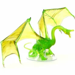 D&D Icons Of The Realms Premium Figure: Adult Emerald Dragon 10 D&D Icons Of The Realms Premium Figure: Adult Emerald Dragon -Table Game Shop wzk96064 4
