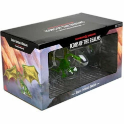 D&D Icons Of The Realms Premium Figure: Adult Emerald Dragon 13 D&D Icons Of The Realms Premium Figure: Adult Emerald Dragon -Table Game Shop wzk96064 6