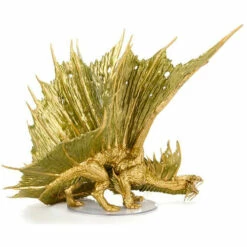 D&D Premium Painted Figure: Adult Gold Dragon -Table Game Shop wzk96116 5