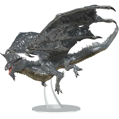 D&D Icons Of The Realms Premium Figure: Adult Silver Dragon 3 D&D Icons Of The Realms Premium Figure: Adult Silver Dragon