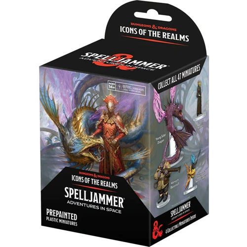 D&D Icons Of The Realms: Spelljammer Adventures In Space - Booster Pack 3 D&D Icons Of The Realms: Spelljammer Adventures In Space - Booster Pack