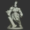 Armies & Heroes: Orc Female Boss (70mm Scale) (Preorder) -Table Game Shop ydm0910