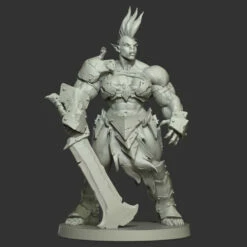Armies & Heroes: Orc Female Boss (70mm Scale) (Preorder)