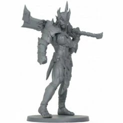 Armies & Heroes: Orc Queen V1 (70mm Scale) (Preorder)